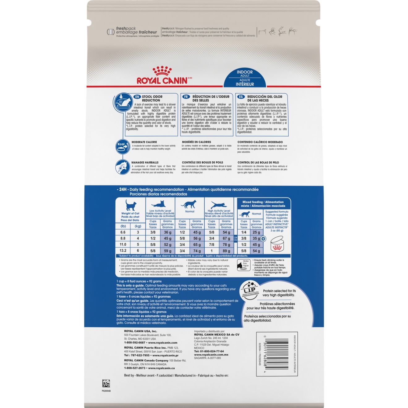 Royal Canin Indoor Adult Dry Cat Food 3kg | GFVTD1752