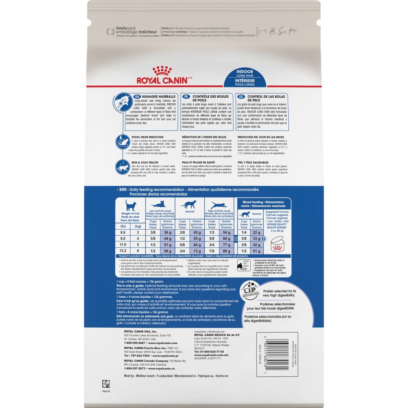 Royal Canin Indoor Long Hair Dry Cat Food 3kg | UPZTS3568