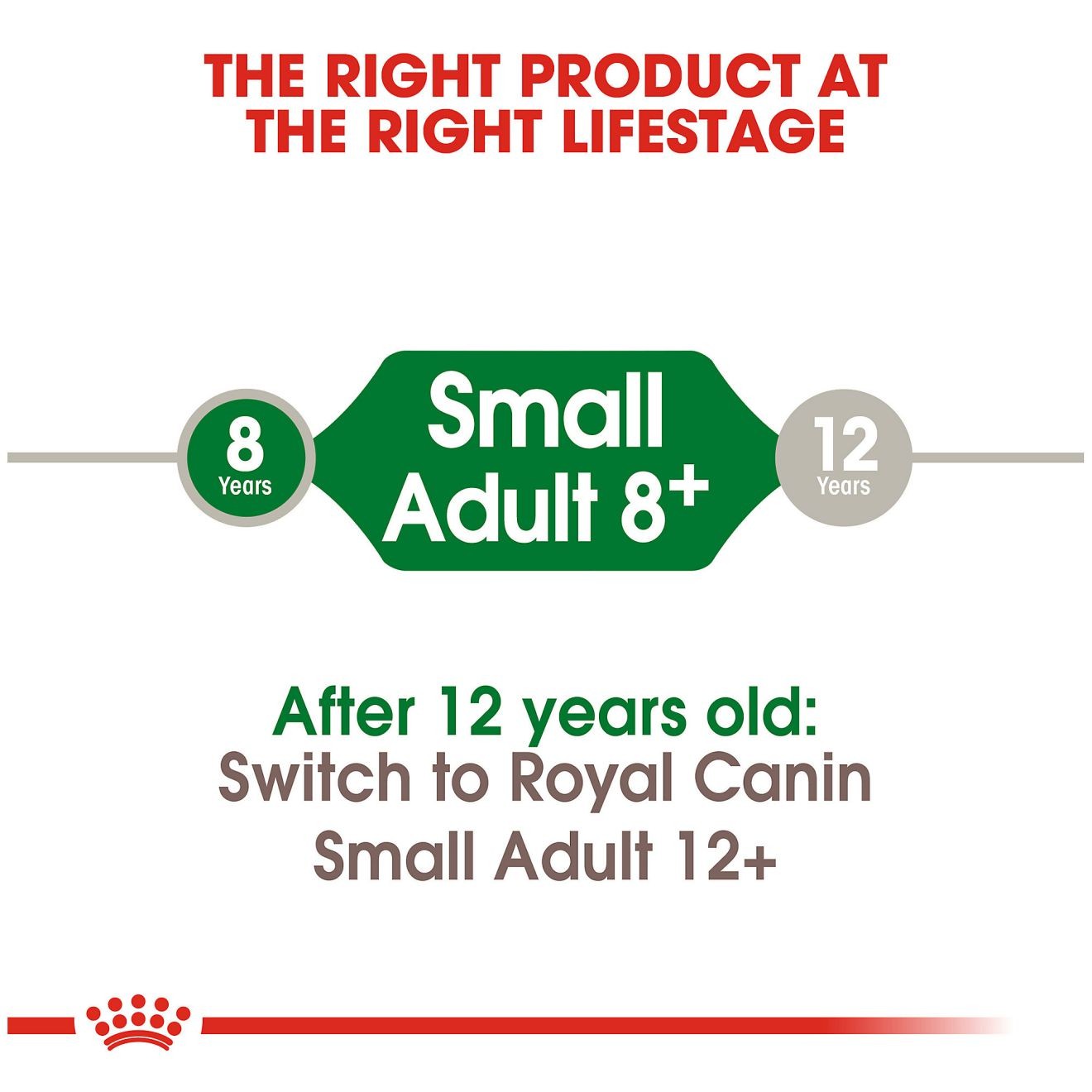 Royal Canin Small Adult 8+ Dry Dog Food 1kg | FASXD1947