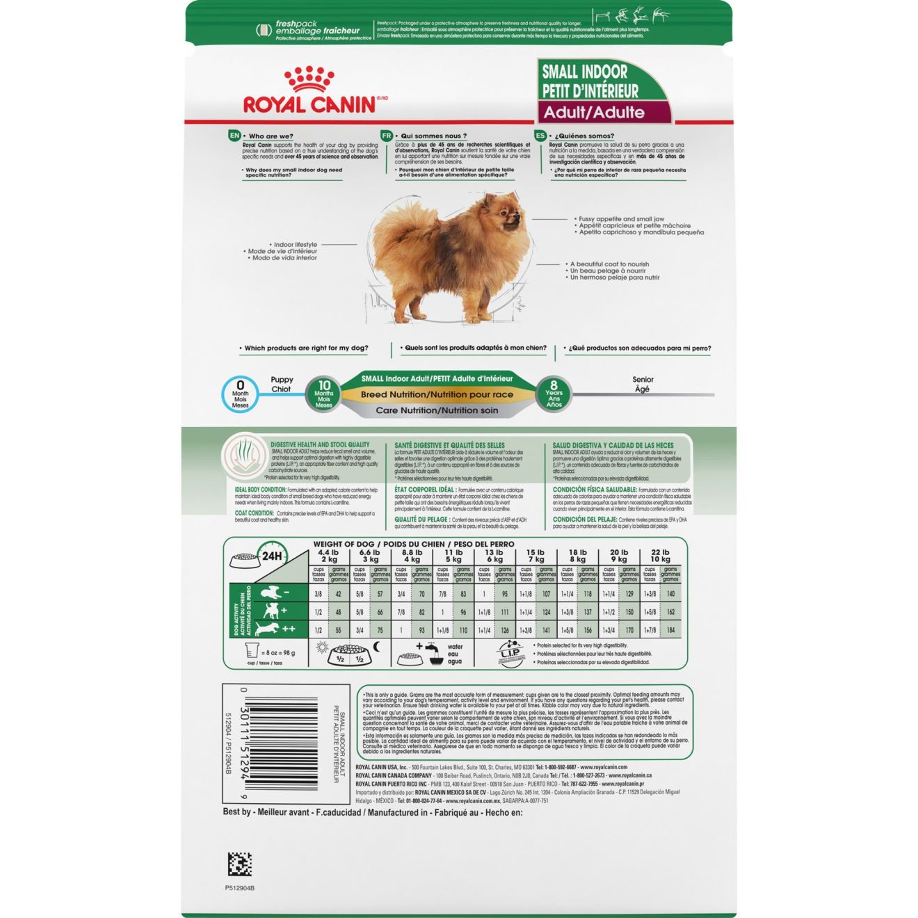 Royal Canin Small Indoor Adult Dry Dog Food 1kg | JGUCL0392